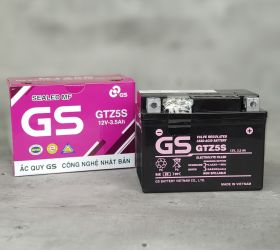 Thông tin đáng quan tâm nhất khi khách hàng mua bình ắc quy xe máy GS GTZ5S (12V-3.5Ah)