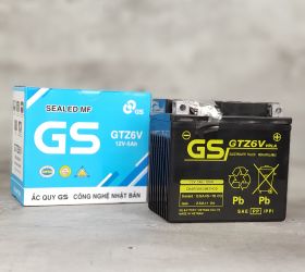 Những thắc mắc phổ biến xung quanh bình ắc quy xe máy GS GTZ6V (12V-5A)