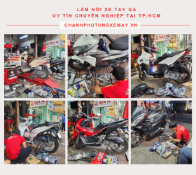 Làm nồi xe tay ga uy tín chuyên nghiệp tại TP.HCM