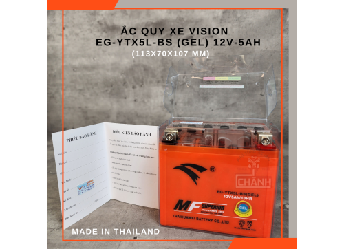 Ắc quy xe Vision chính hãng Eagle nhập khẩu Thái Lan 4