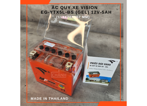 Ắc quy xe Vision chính hãng Eagle nhập khẩu Thái Lan 5