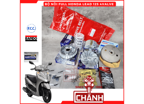 Bộ nồi full trước và sau LEAD 125 4 VALVE chính hãng FCC 1