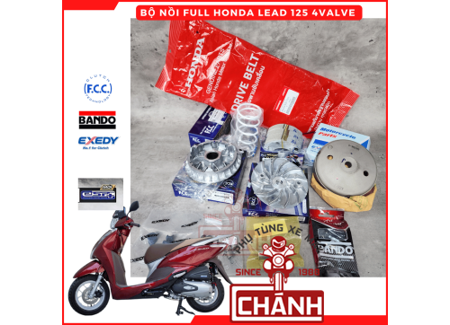 Bộ nồi full trước và sau LEAD 125 4 VALVE chính hãng FCC 2