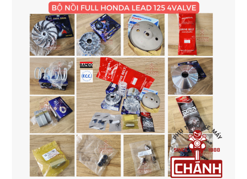 Bộ nồi full trước và sau LEAD 125 4 VALVE chính hãng FCC 3