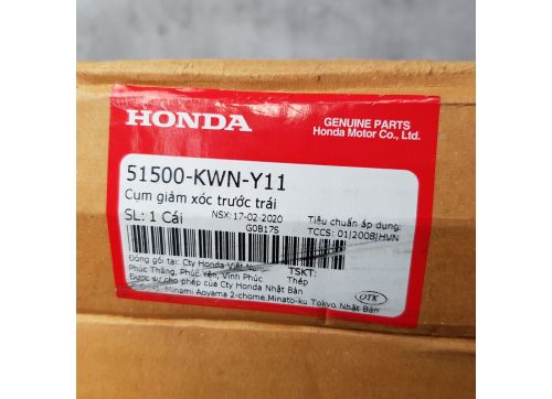 Phuộc nhún giảm xóc trước PCX 2014 chính hãng Honda 6