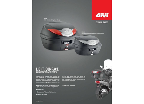 thùng Givi cho xe Yamaha NVX 155 3